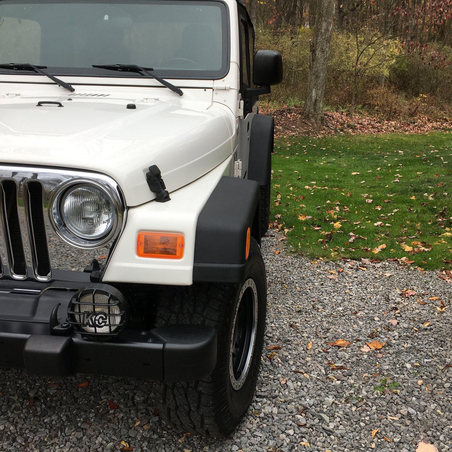 Crown Automotive 55254918K7 Extended Fender Flare Set for 9706 Jeep Wrangler TJ & Unlimited